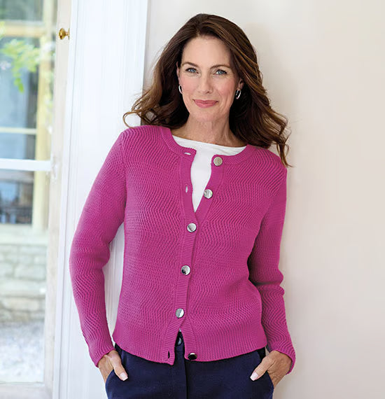 Womens Cotton Cardigan