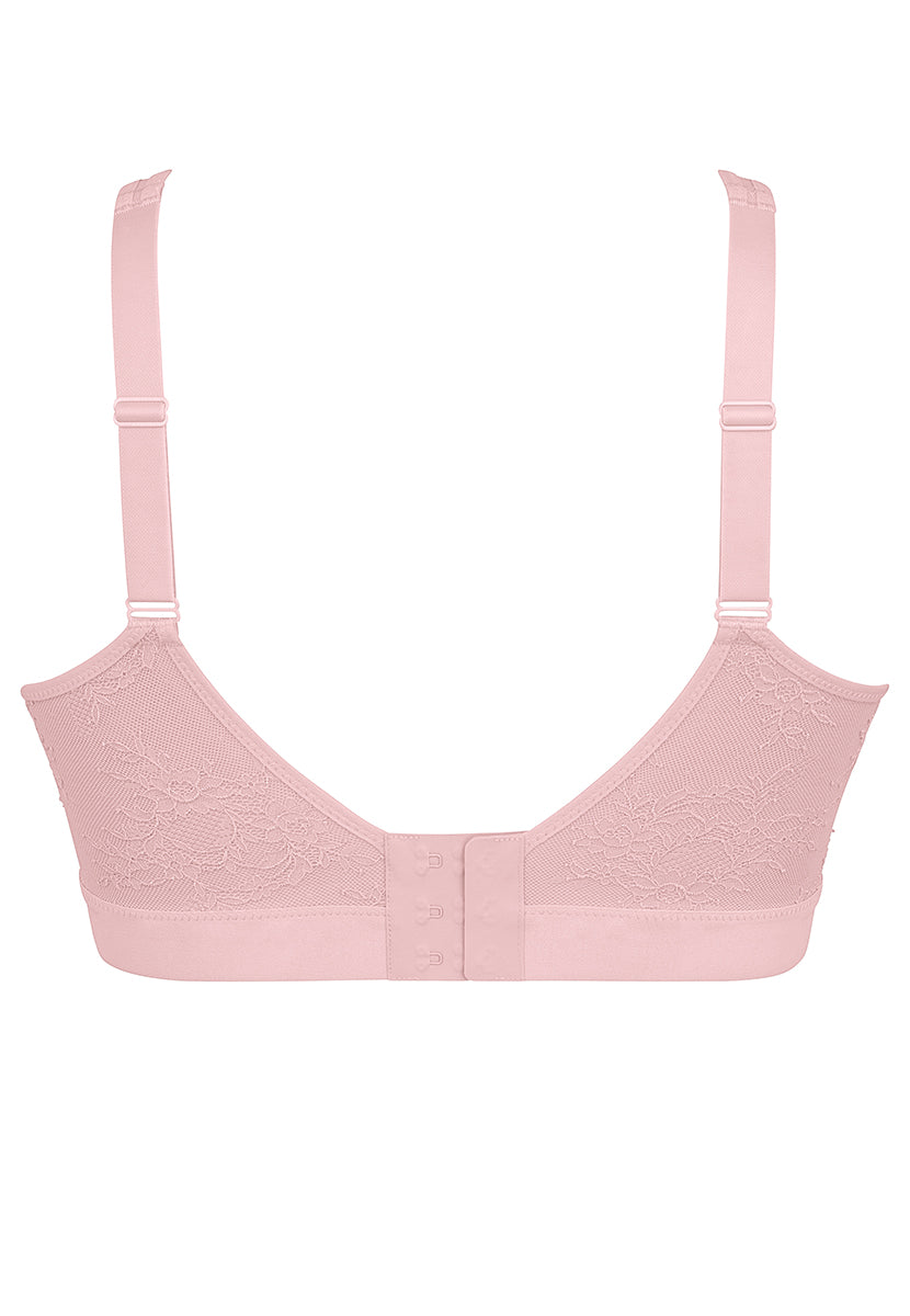 Anita Essential Lace Pocketed Bralette - Rosewood