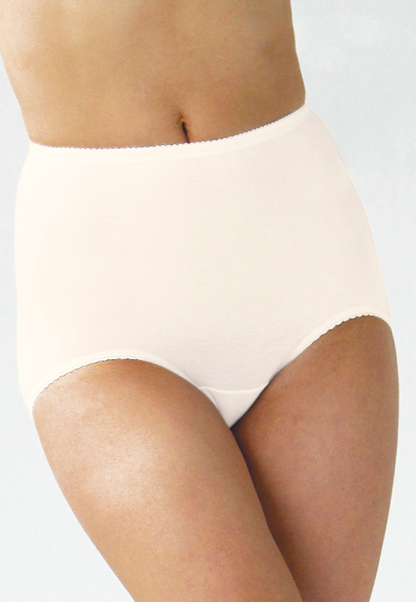 3 Pack Cotton Rich Trouser Brief - Ivory