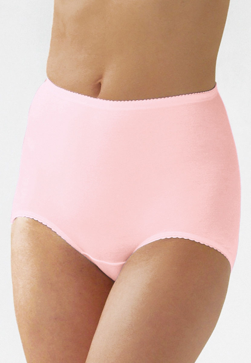 3 Pack Cotton Rich Trouser Brief - Soft Pink