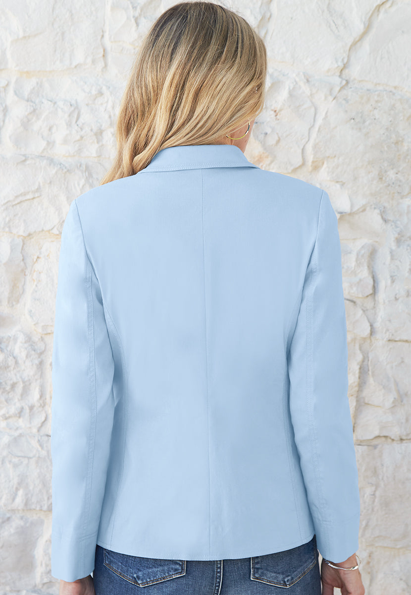 Athena Tailored Fit Blazer - Bluebell