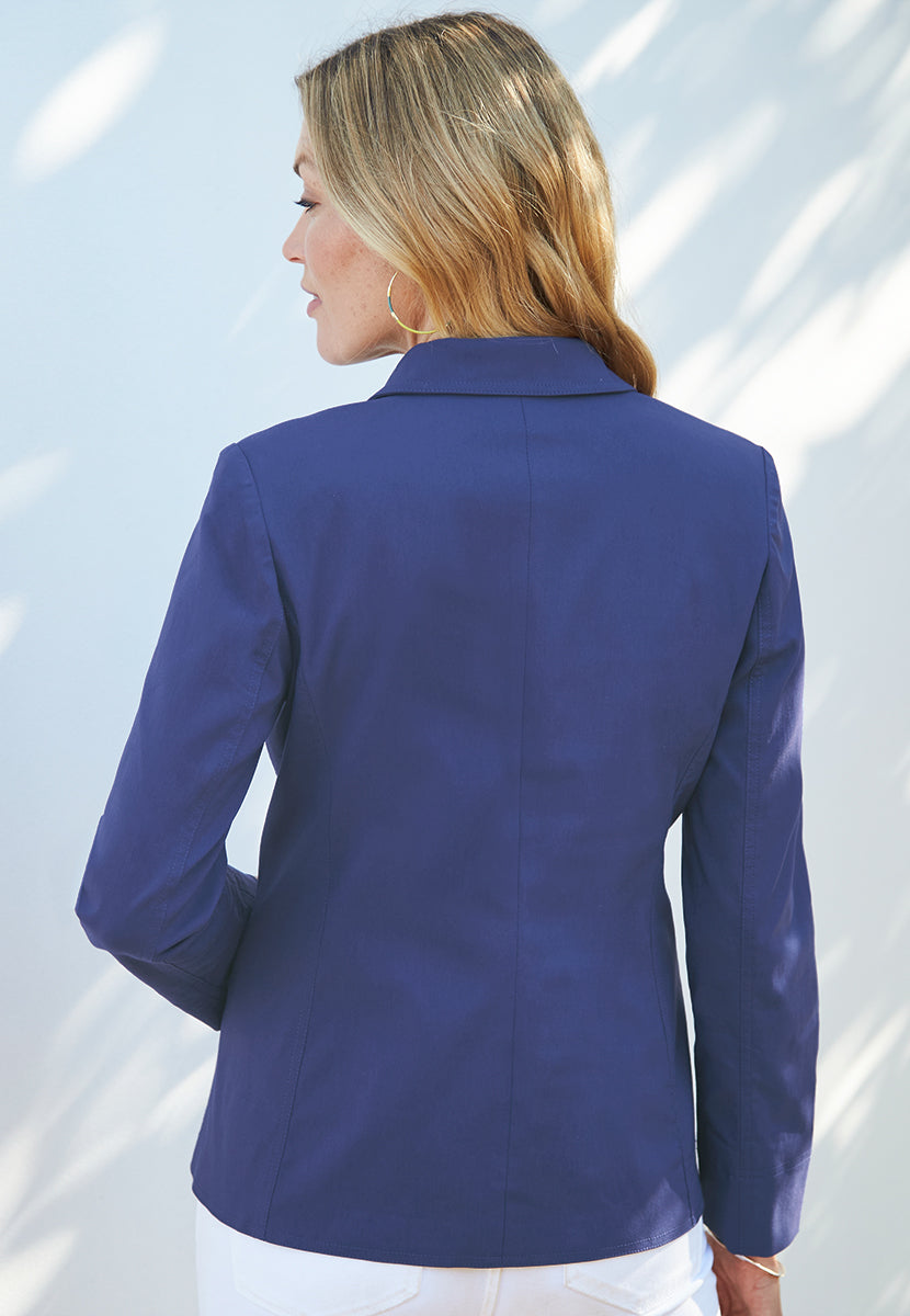 Athena Tailored Fit Blazer - French Navy