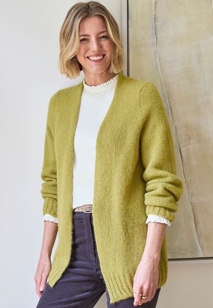 Bobbi Long Sleeve Frill Top - Ivory