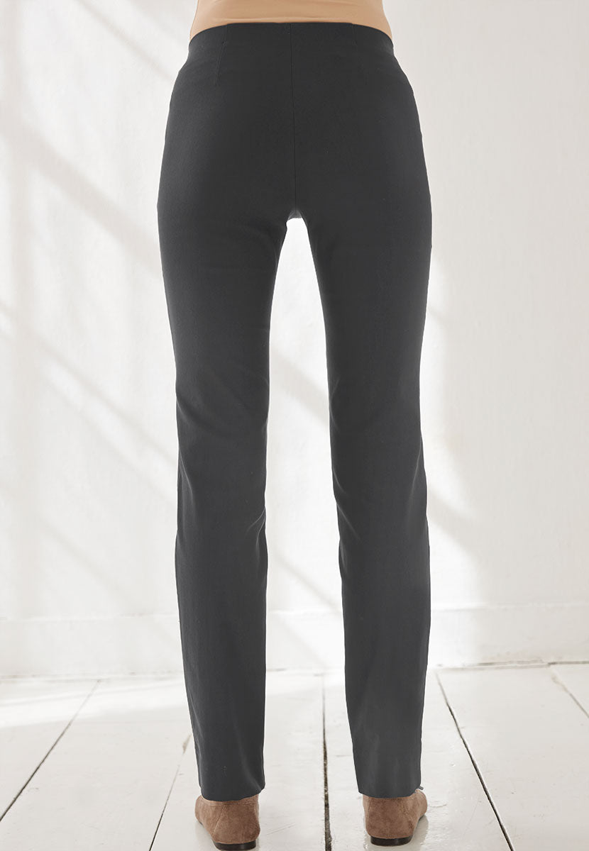 Chloe Easy Fit Slim Leg Trouser - Deep Graphite