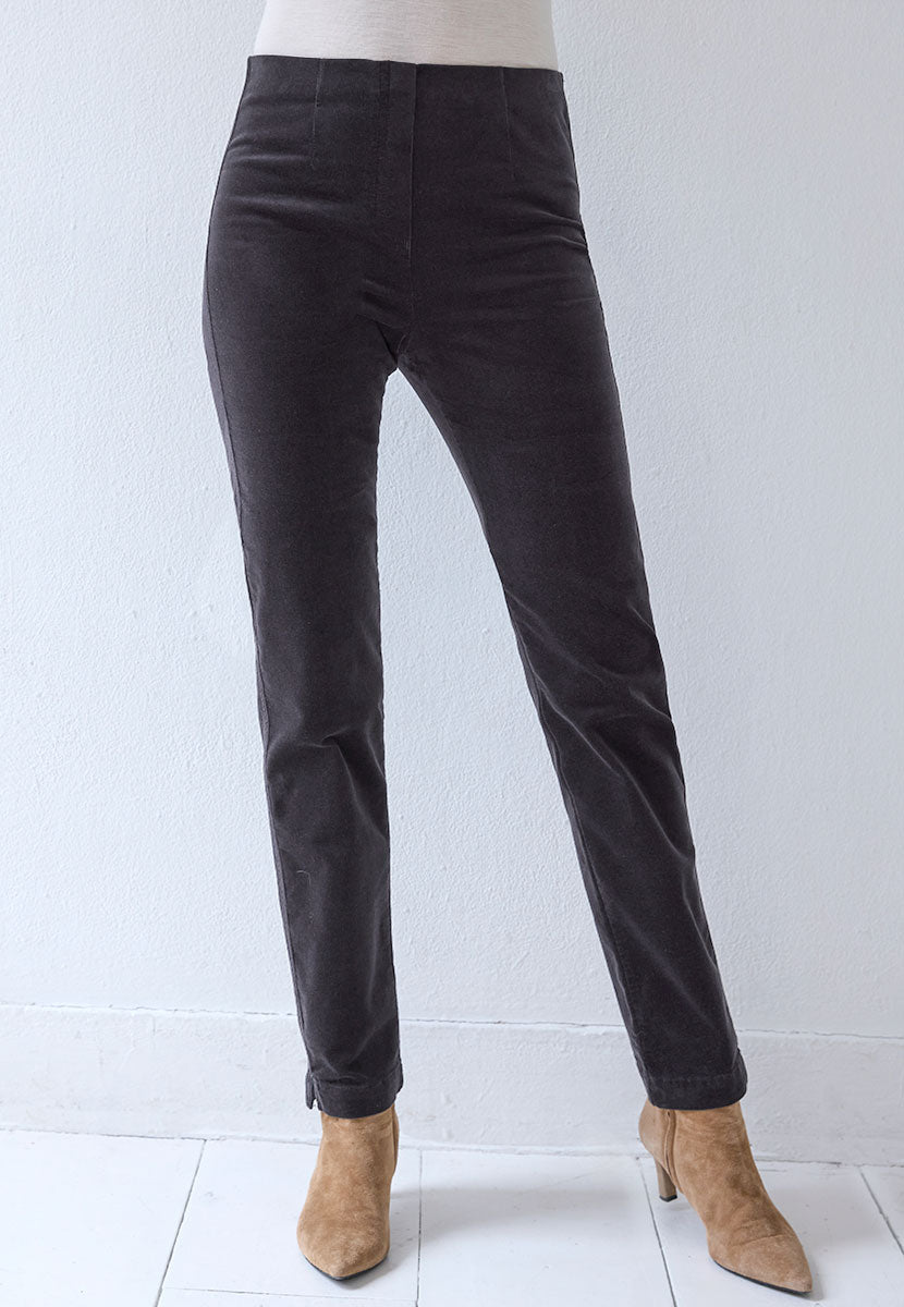 Claire Cord Trouser - Graphite