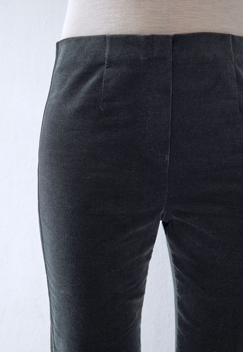 Claire Cord Trouser - Graphite