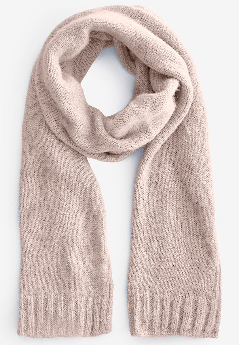 Helena Alpaca Scarf - Midnight Front