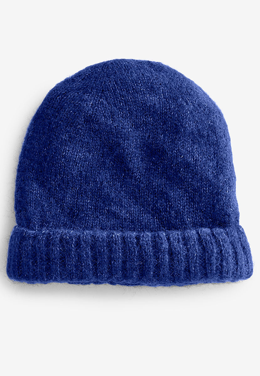 Helena Alpaca Hat - Midnight