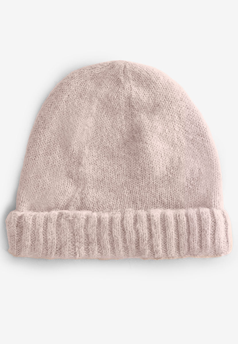 Helena Alpaca Hat - Oyster Front View