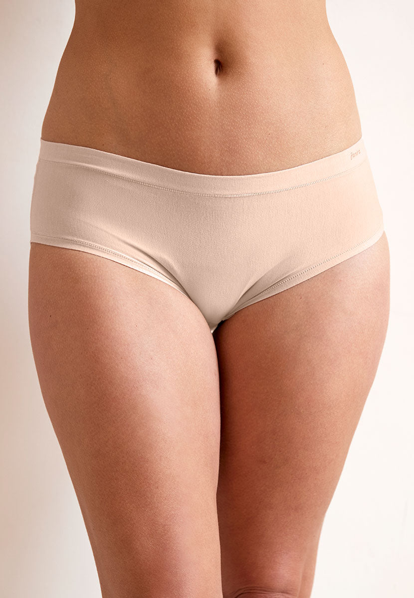 2 Pack Cotton Flexi Adapt Bikini Briefs - Dune