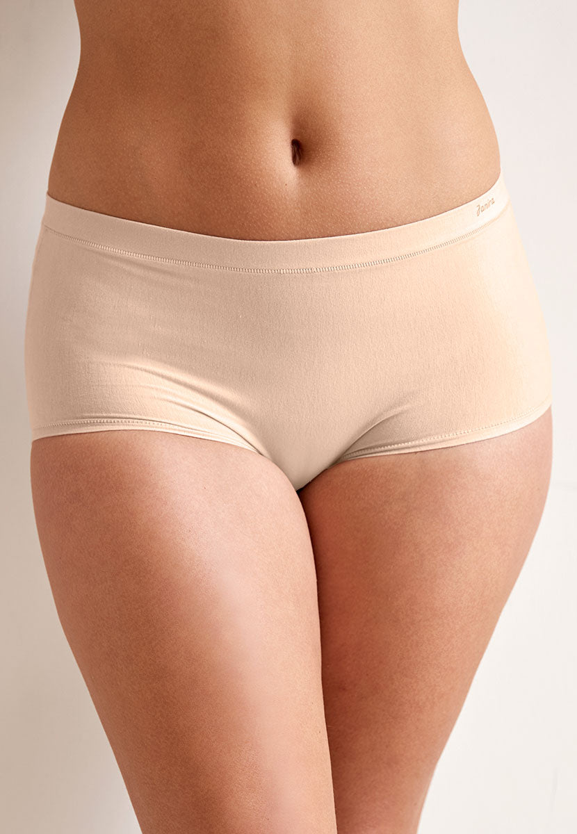 2 Pack Cotton Flexi Adapt Full Briefs - Dune