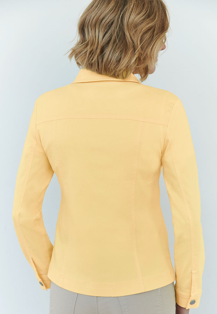 Jessi Denim Styling Jacket - Daffodil Yellow