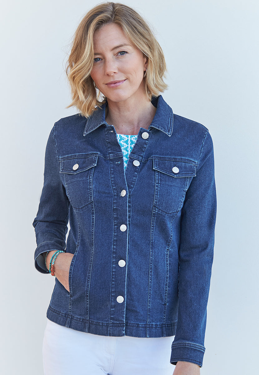 Jessi Denim Styling Jacket - Denim