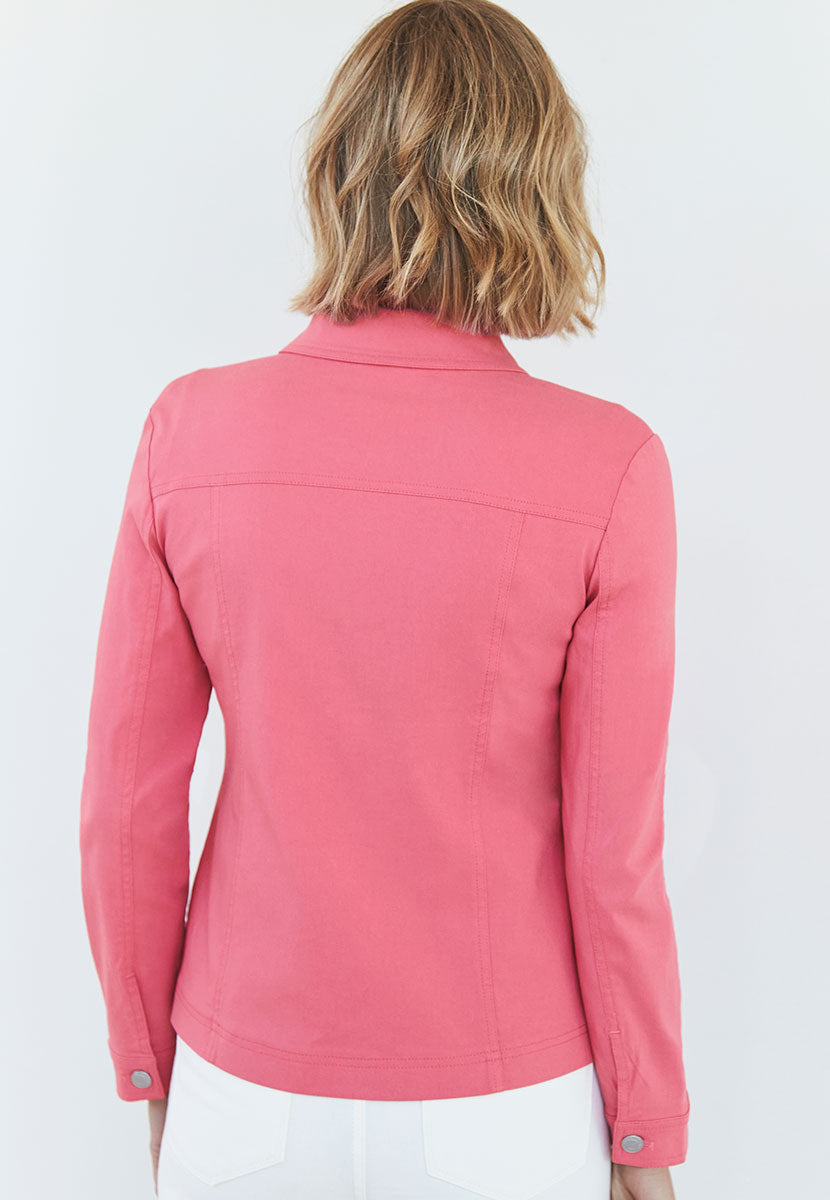 Jessi Denim Styling Jacket - Rose Pink