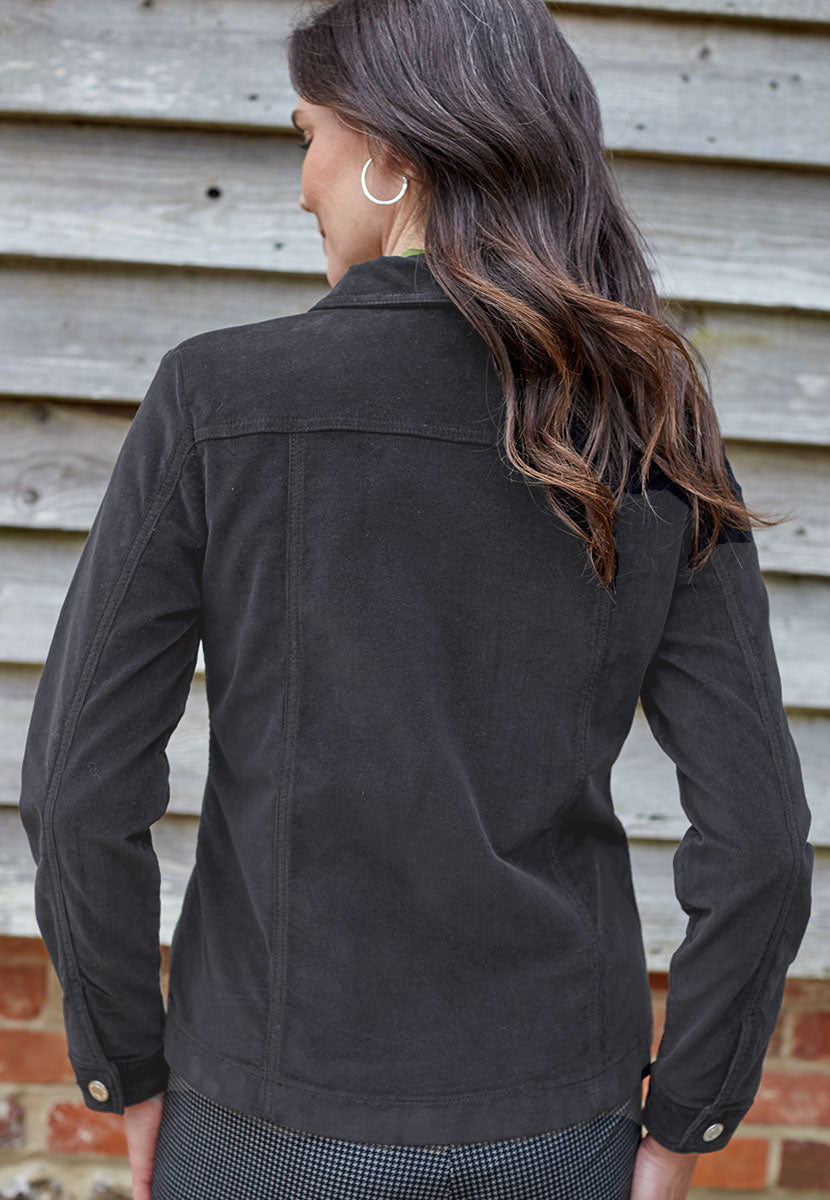 Joelle Corduroy Jacket - Graphite