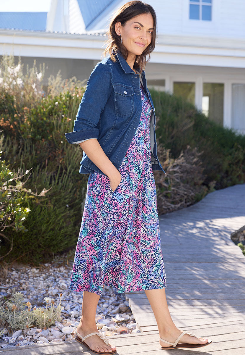 camilla jersey tank dress Camilla - Venus On A Vespa Jersey Tank Dress main image 1