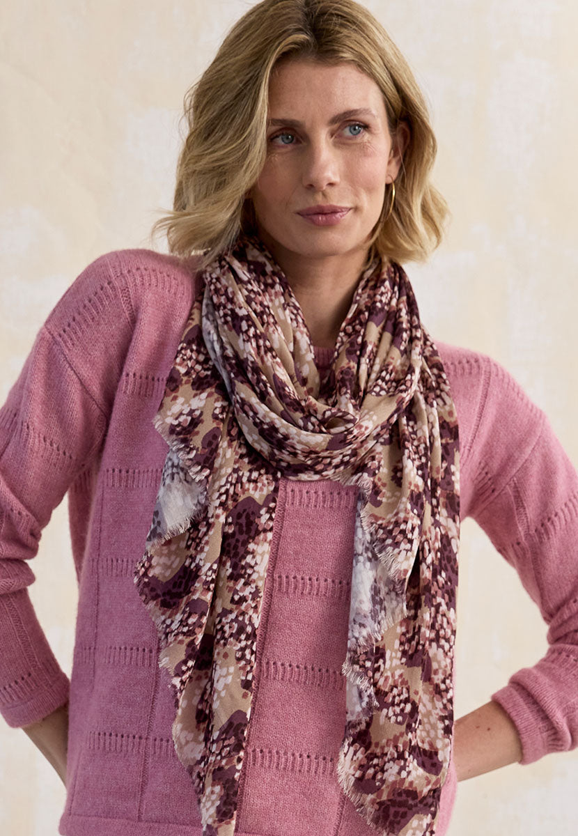 Printed Scarf - Manarolla Print