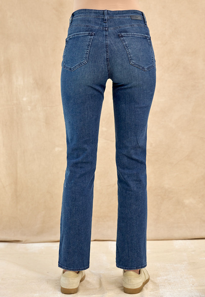 BRAX Premium Denim Carola Mid Denim Back View