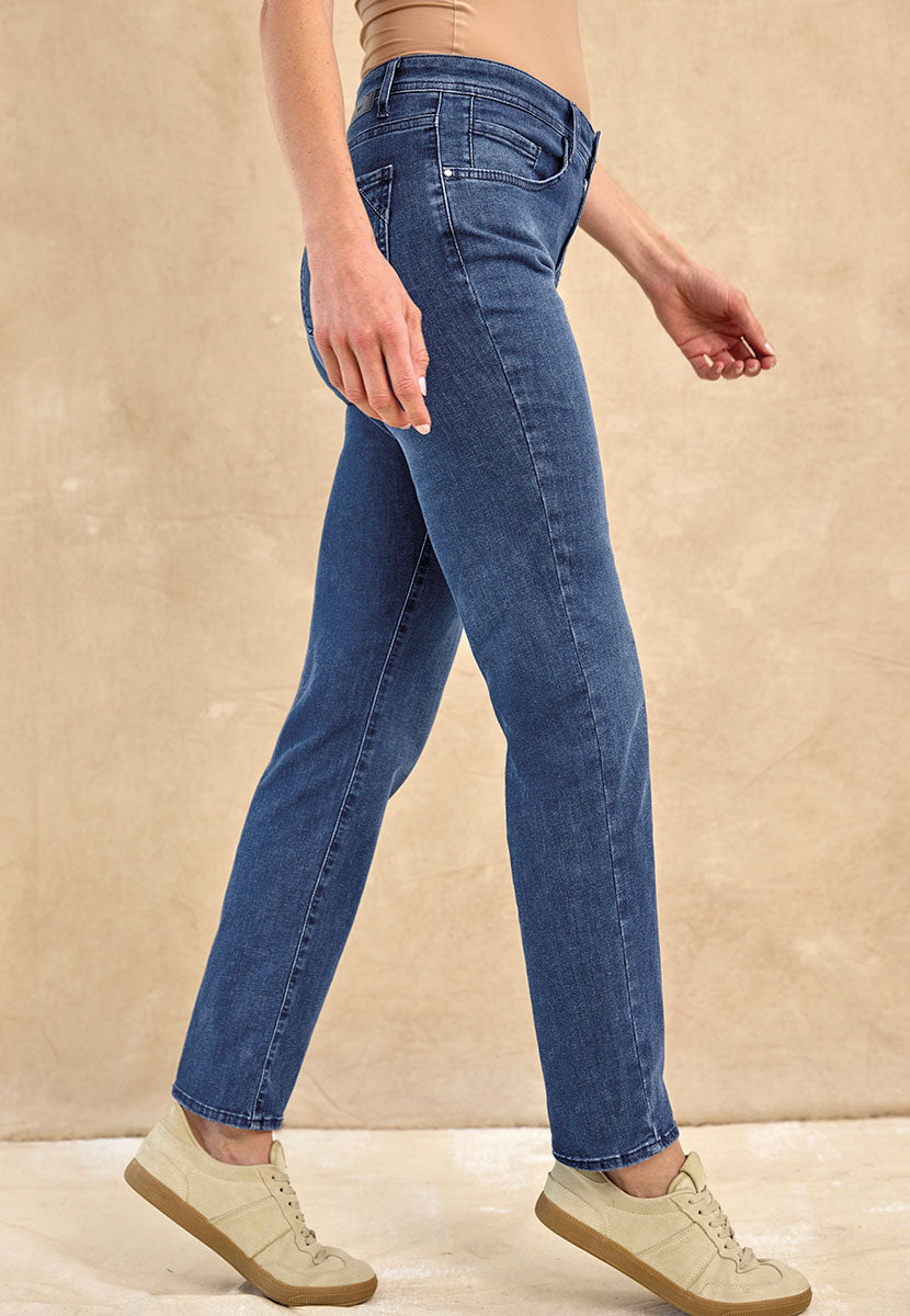 BRAX Premium Denim Carola Mid Denim Side View