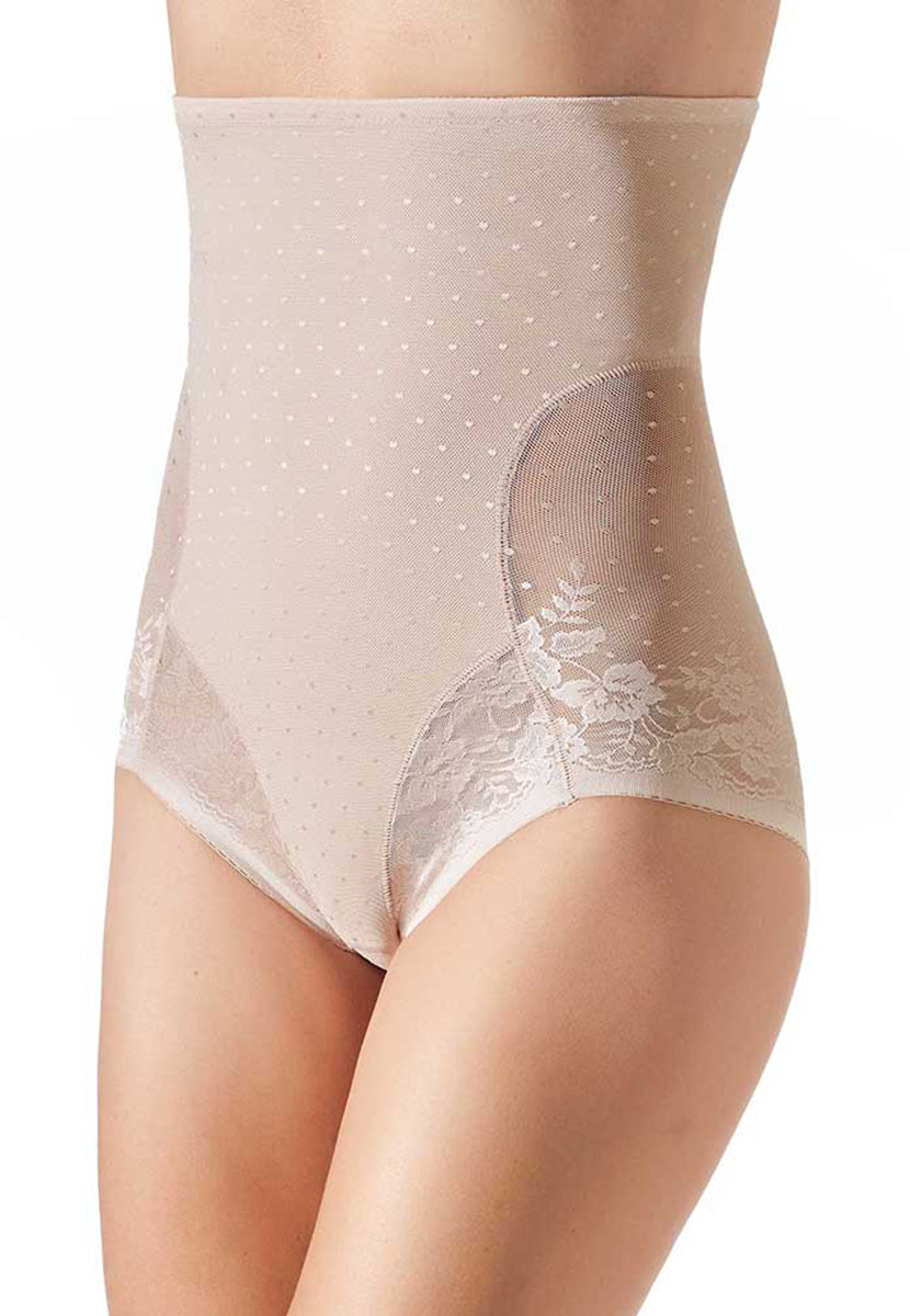 Shapewear - Secrets Figure High Waisted Brief - Dune
