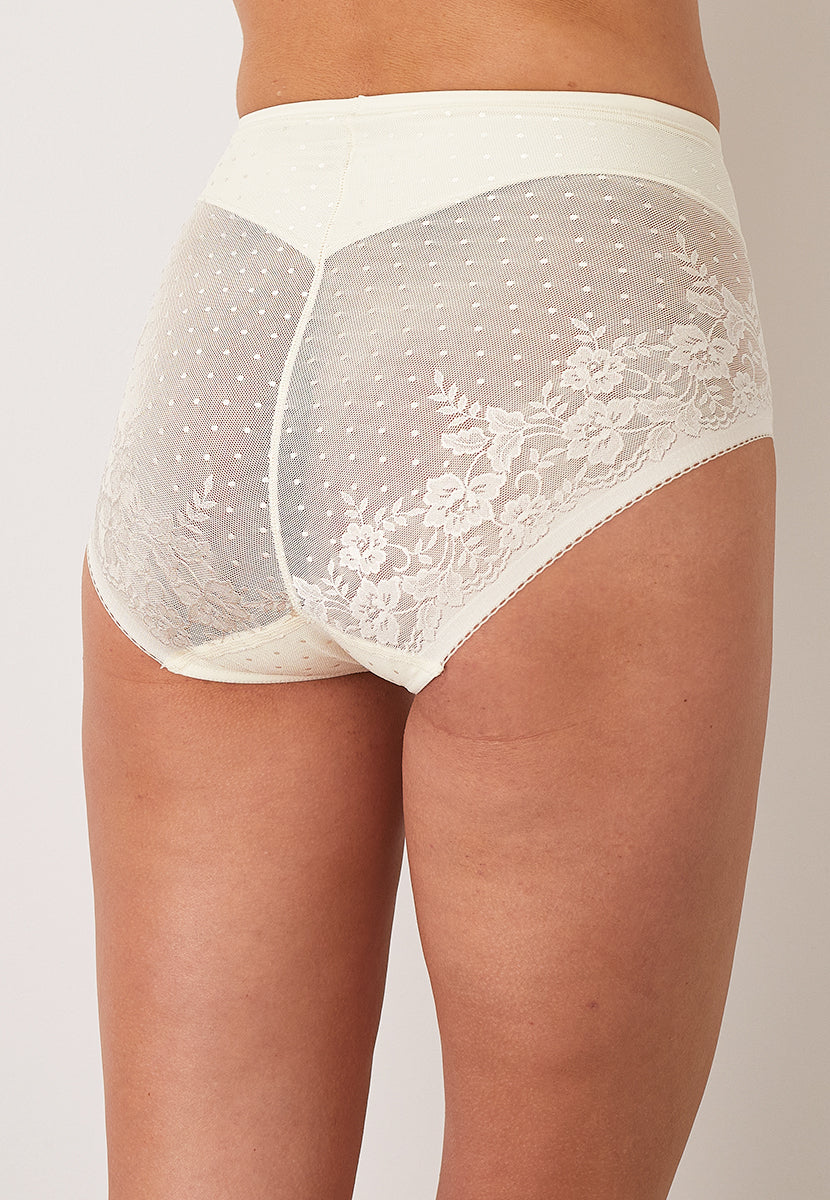 Shapewear Secrets Figure Full Brief - Ivory