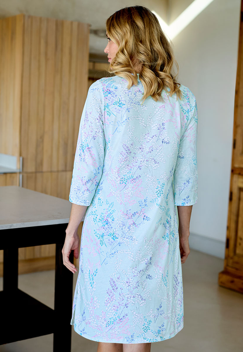 Sierra Pure Cotton Nightdress - San Severo Print