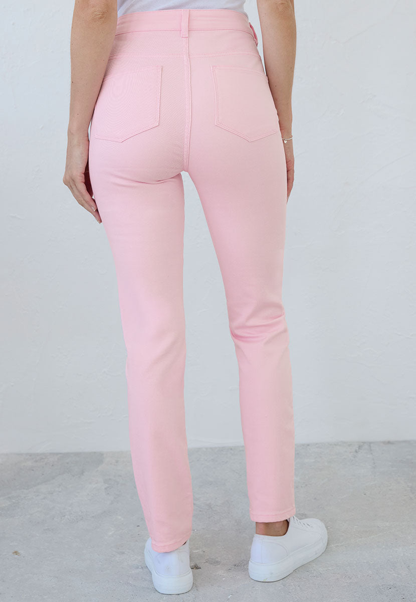 Sophia Slim Leg Jean - Blossom