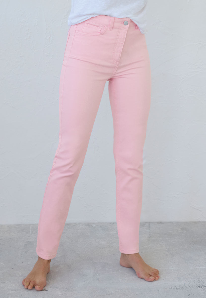Sophia Slim Leg Jean - Blossom