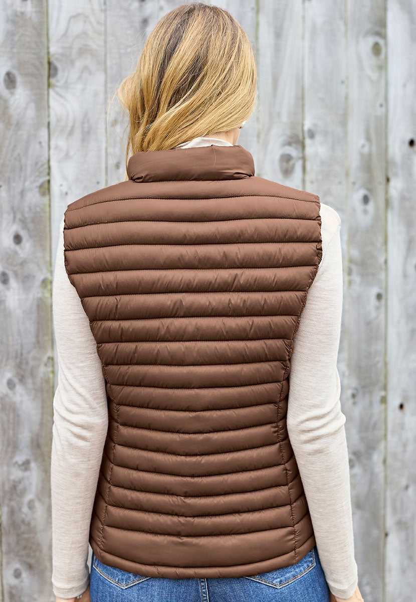 Zoe Padded Gilet - Praline