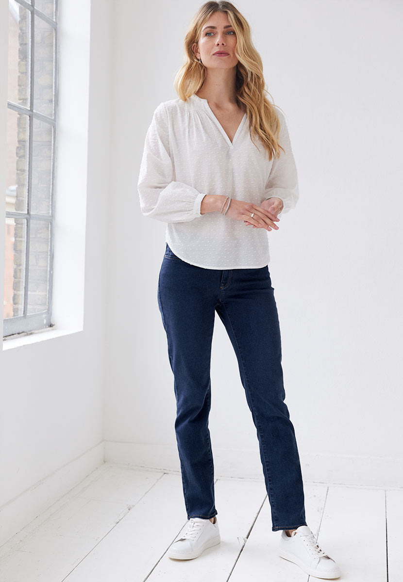 BRAX Premium Denim Carola Fit Jeans 30 Inch Leg - Dark Denim
