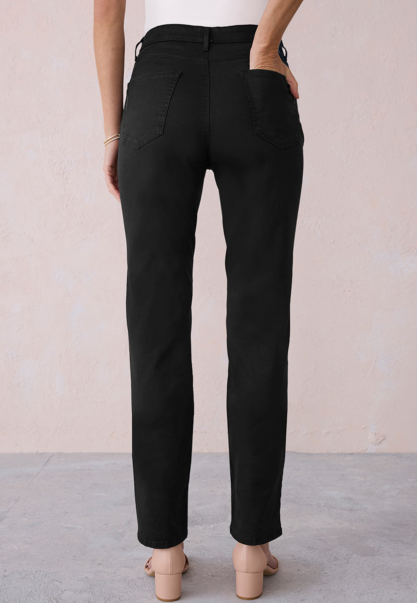 BRAX Superior Cotton Mary Slim Fit Trouser – Perma Black