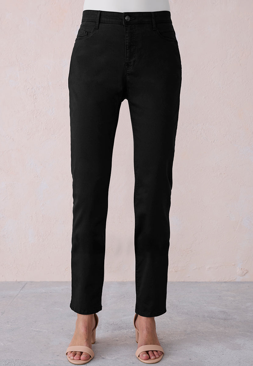BRAX Superior Cotton Mary Slim Fit Trouser – Perma Black