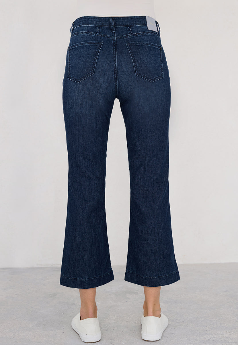 BRAX Kick Flare Jean - Dark Denim