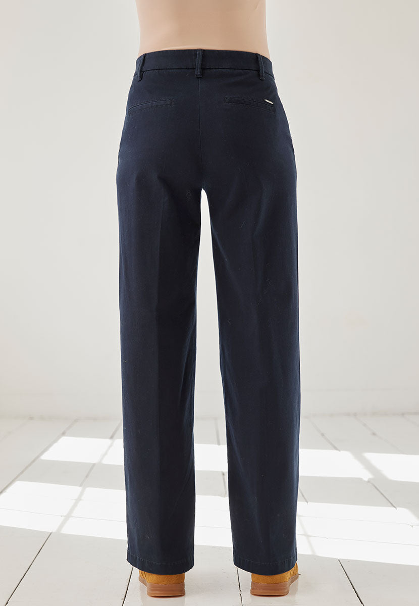 BRAX Maine Winter Dream Trouser Dark Navy Back View