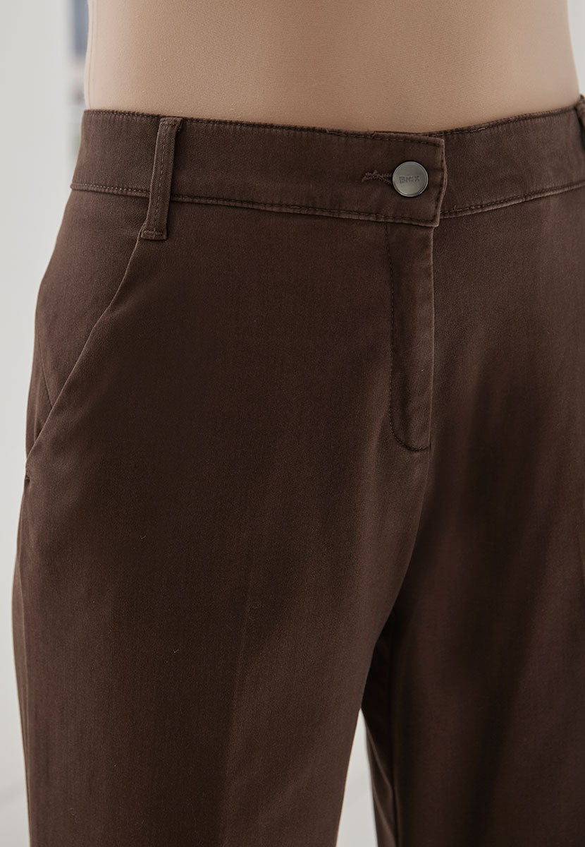BRAX Maine Winter Dream Trouser Praline Detail View