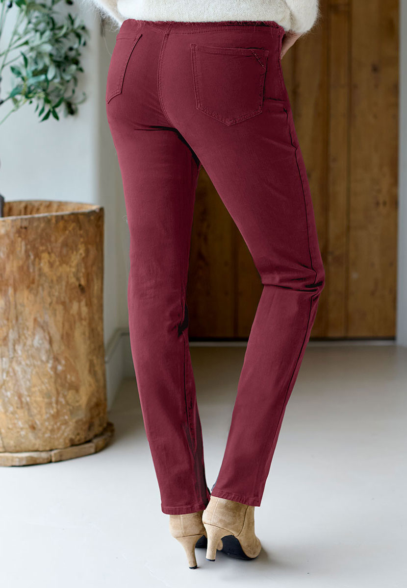 BRAX Premium Denim Mary Fit Jeans - Merlot