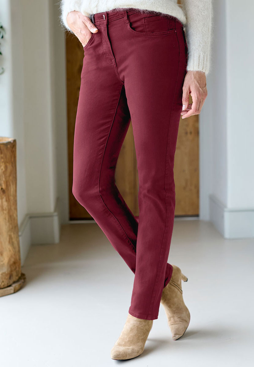 BRAX Premium Denim Mary Fit Jeans - Merlot