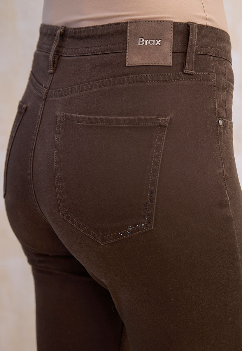 BRAX Winter Dream Carola Fit Trouser - Praline