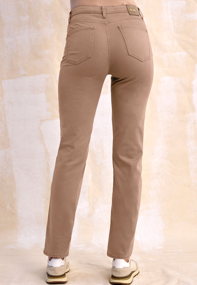 BRAX Winter Dream Carola Fit Trouser - Sesame