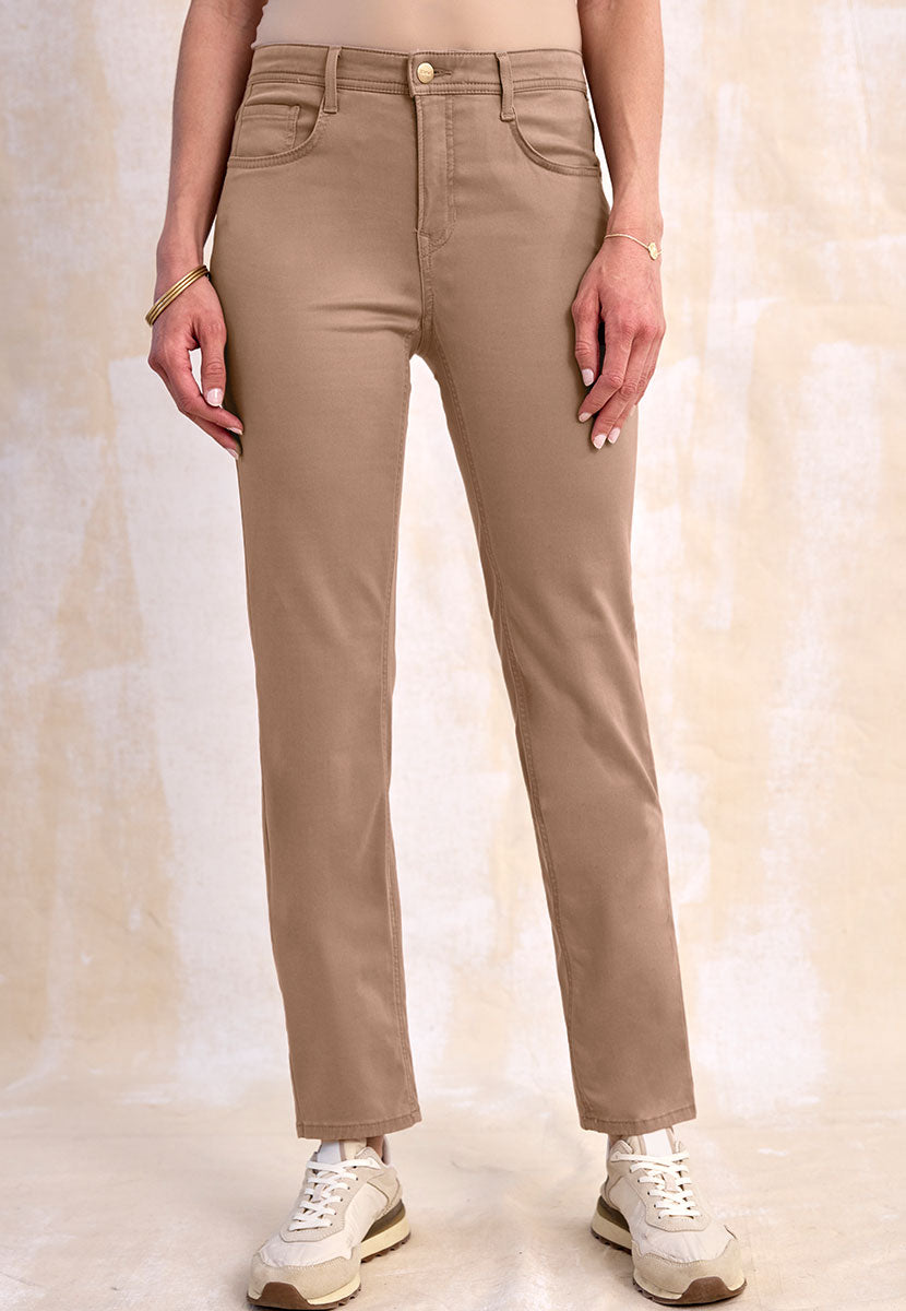 BRAX Winter Dream Carola Fit Trouser - Sesame