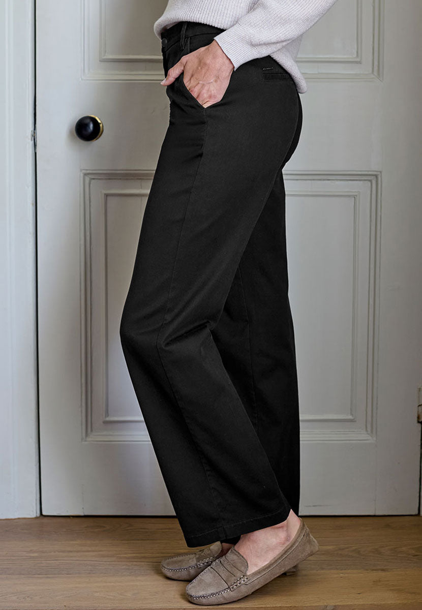 BRAX Maine Winter Dream Trouser - Black