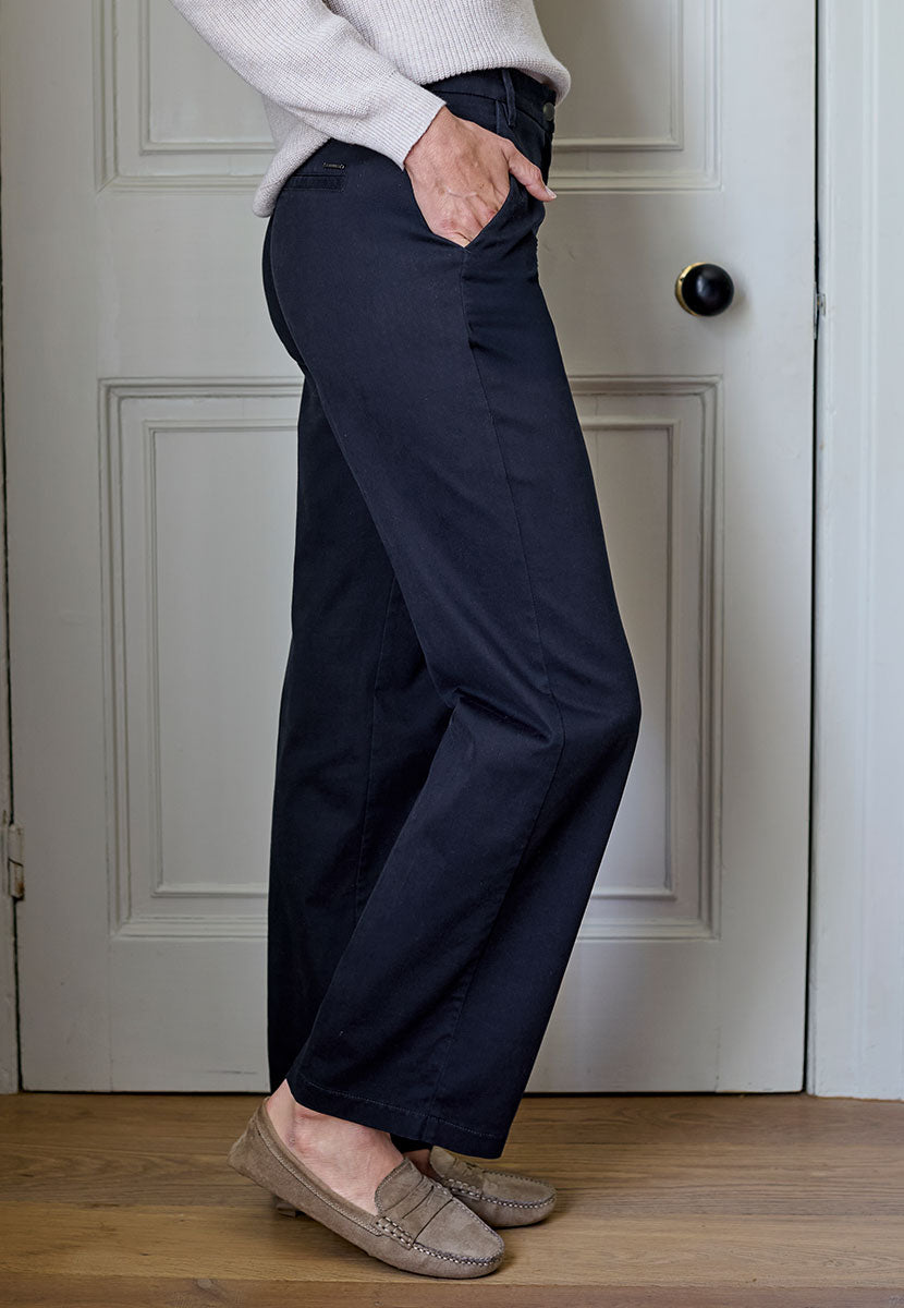 BRAX Maine Winter Dream Trousers - Dark Navy