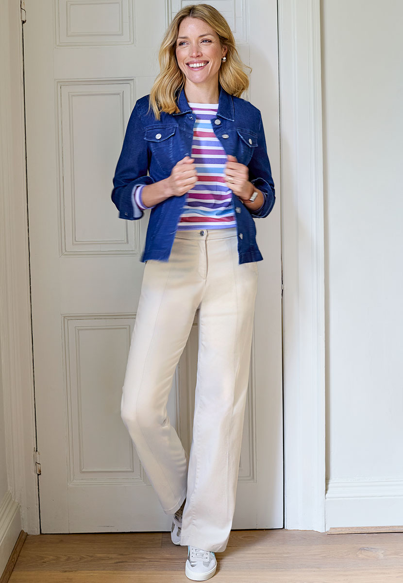 BRAX Maine Winter Dream Trouser - Ecru