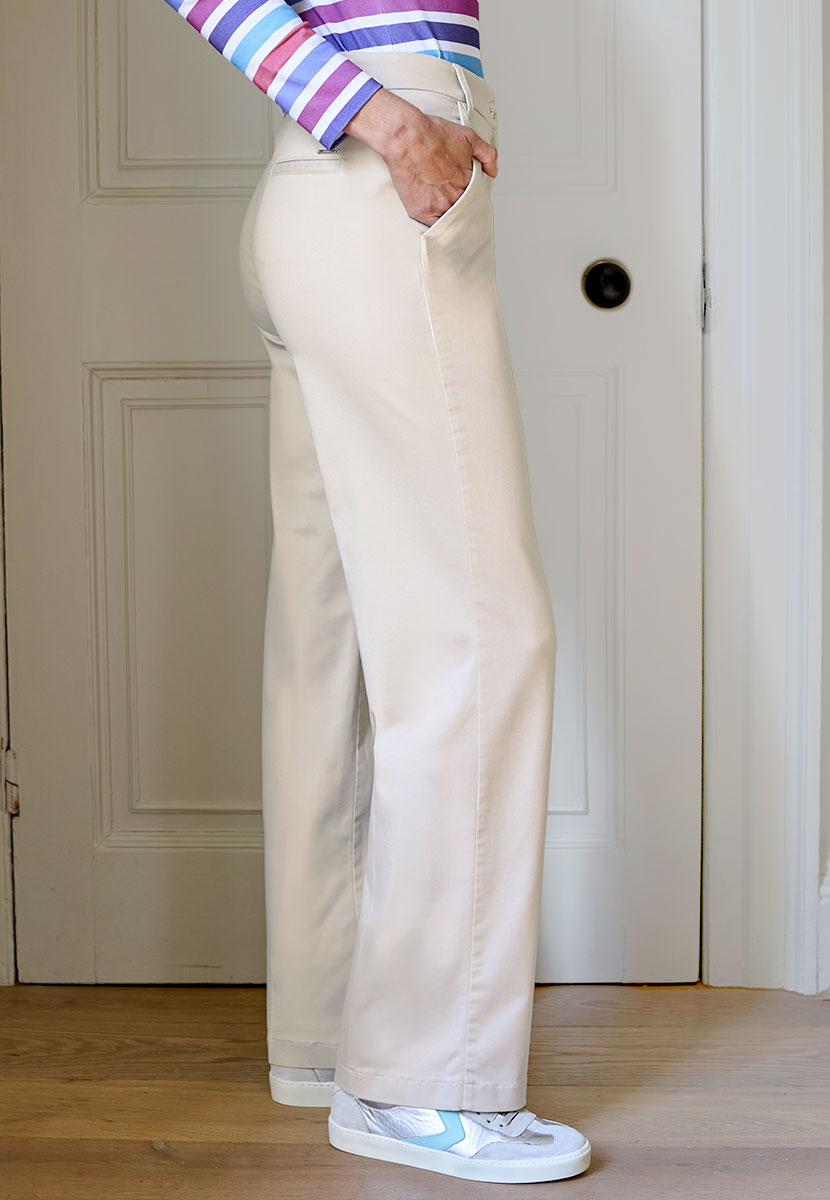 BRAX Maine Winter Dream Trouser - Ecru