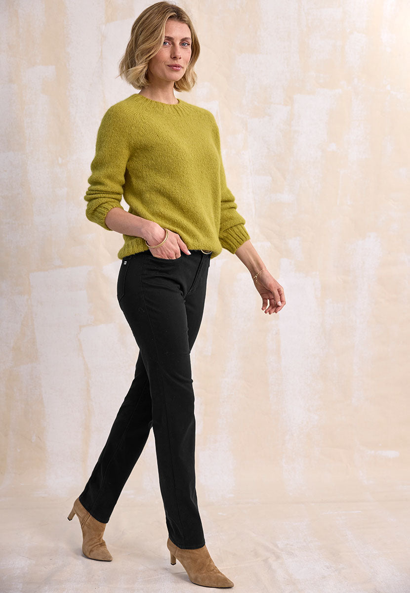 BRAX Winter Dream Mary Fit Trouser - Black