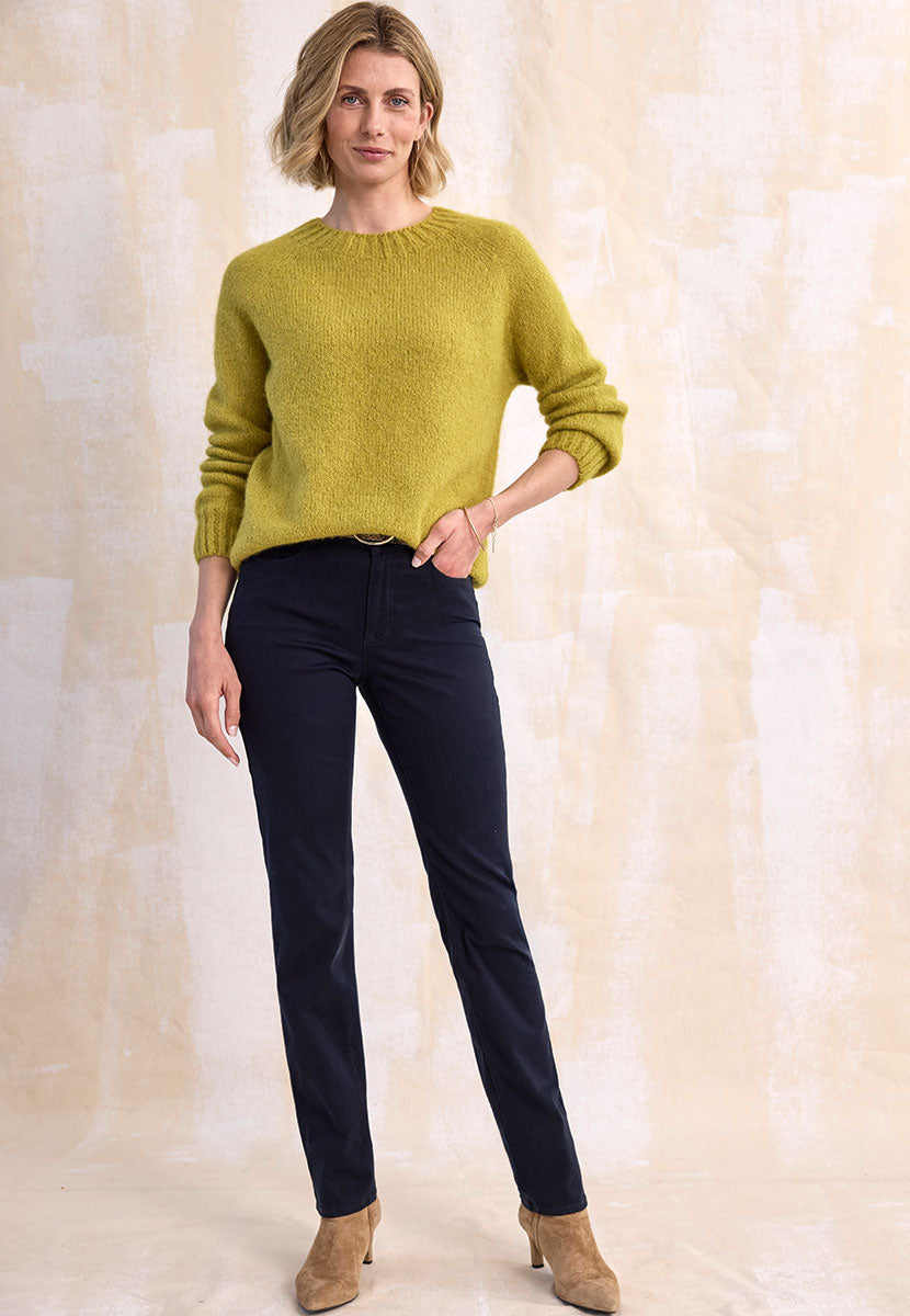 BRAX Winter Dream Mary Fit Trouser - Dark Navy