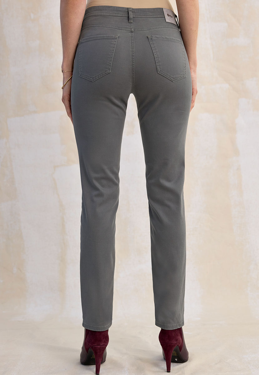 BRAX Winter Dream Mary Fit Trouser - Smoke