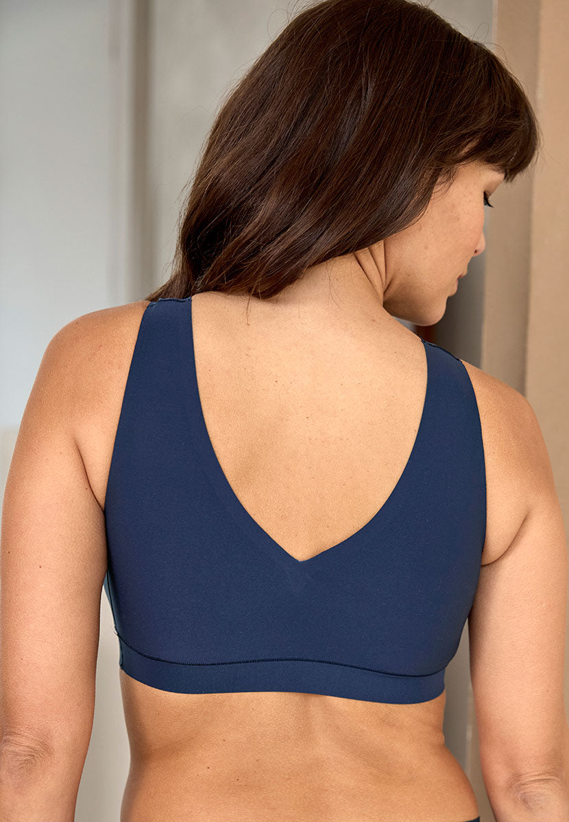 Chantelle Soft Stretch Non Wired Bralette - Navy