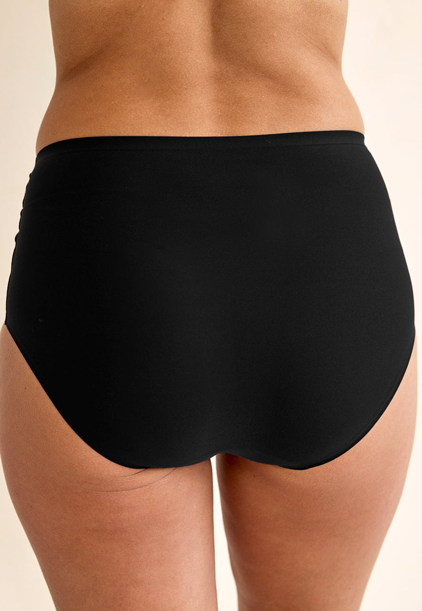 Chantelle 2 Pack Soft Stretch No VPL High Waist Brief - Black