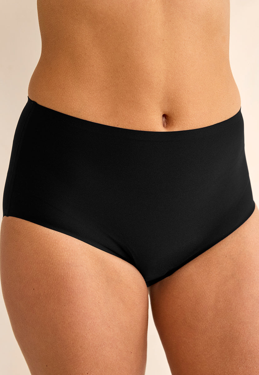 Chantelle 2 Pack Soft Stretch No VPL High Waist Brief - Black